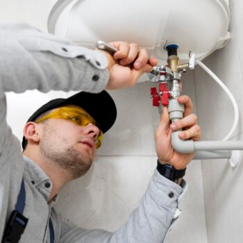 worker-repairing-water-heater